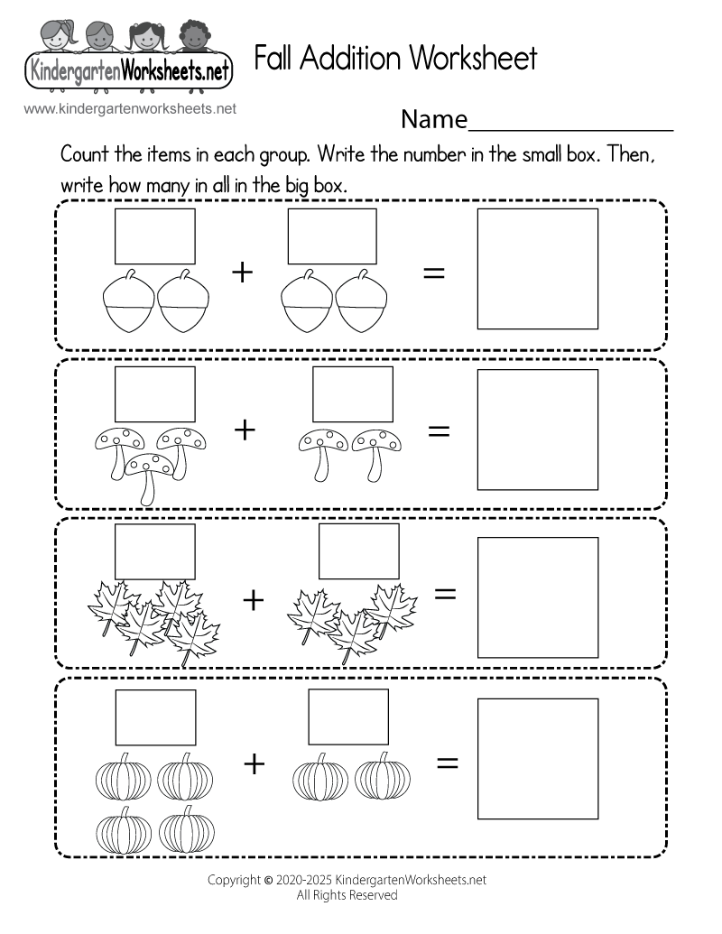 free printable math sheets addition