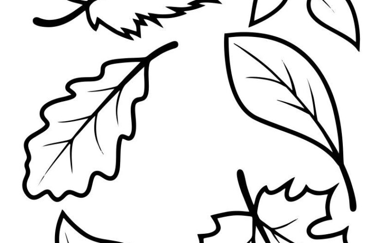 Fall Leaves Templates 10 Free PDF Printables Printablee