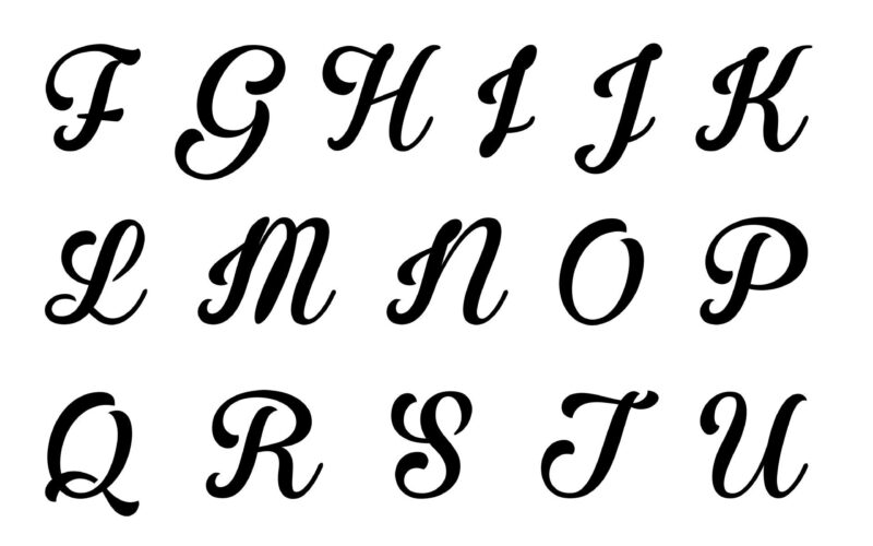 Fancy Stencil Designs
