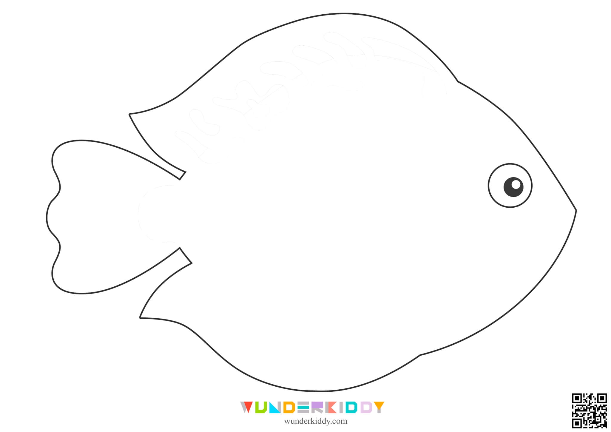 printable fish template free