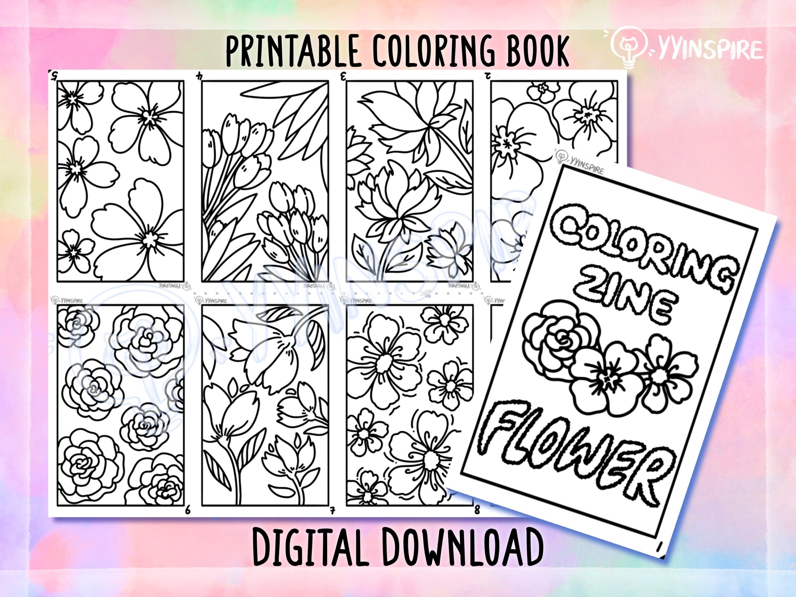 color book printables