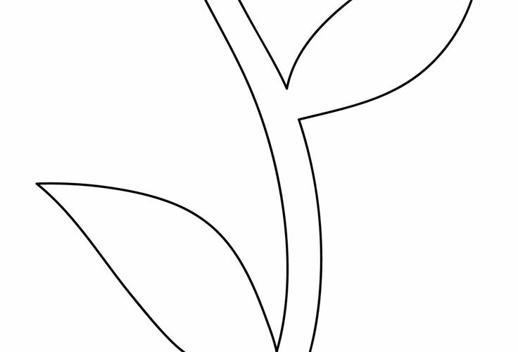 Flower Stems 12 Free PDF Printables Printablee