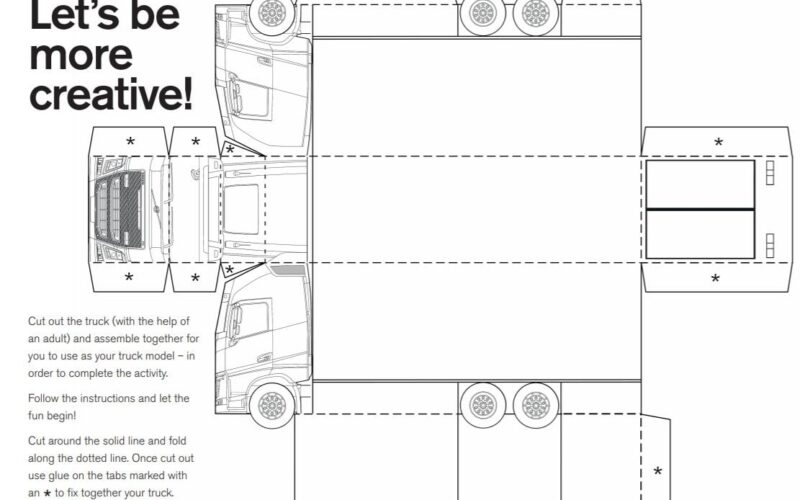 Food Truck Template Printable Printable Party Favors
