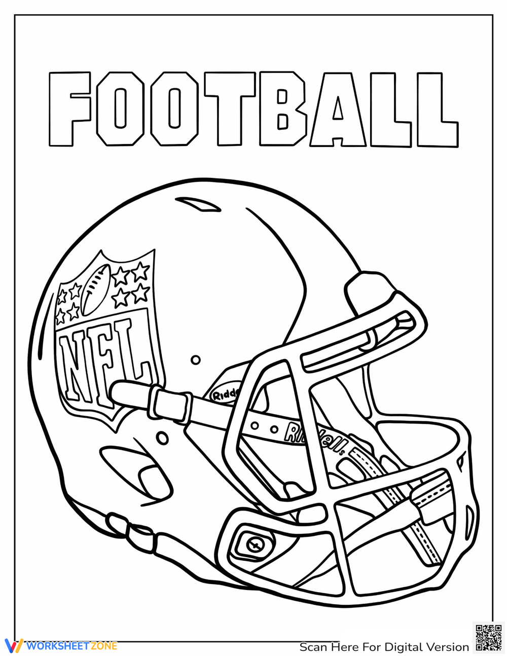 Football Coloring Pages Online And Printables Football Coloring Pages Online And Printables
