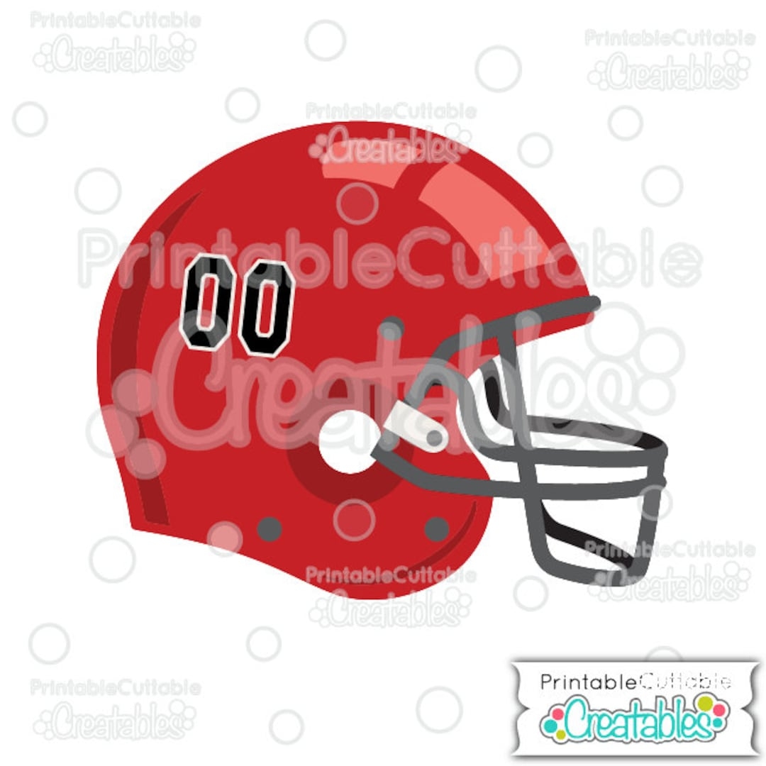 football helmet printable template
