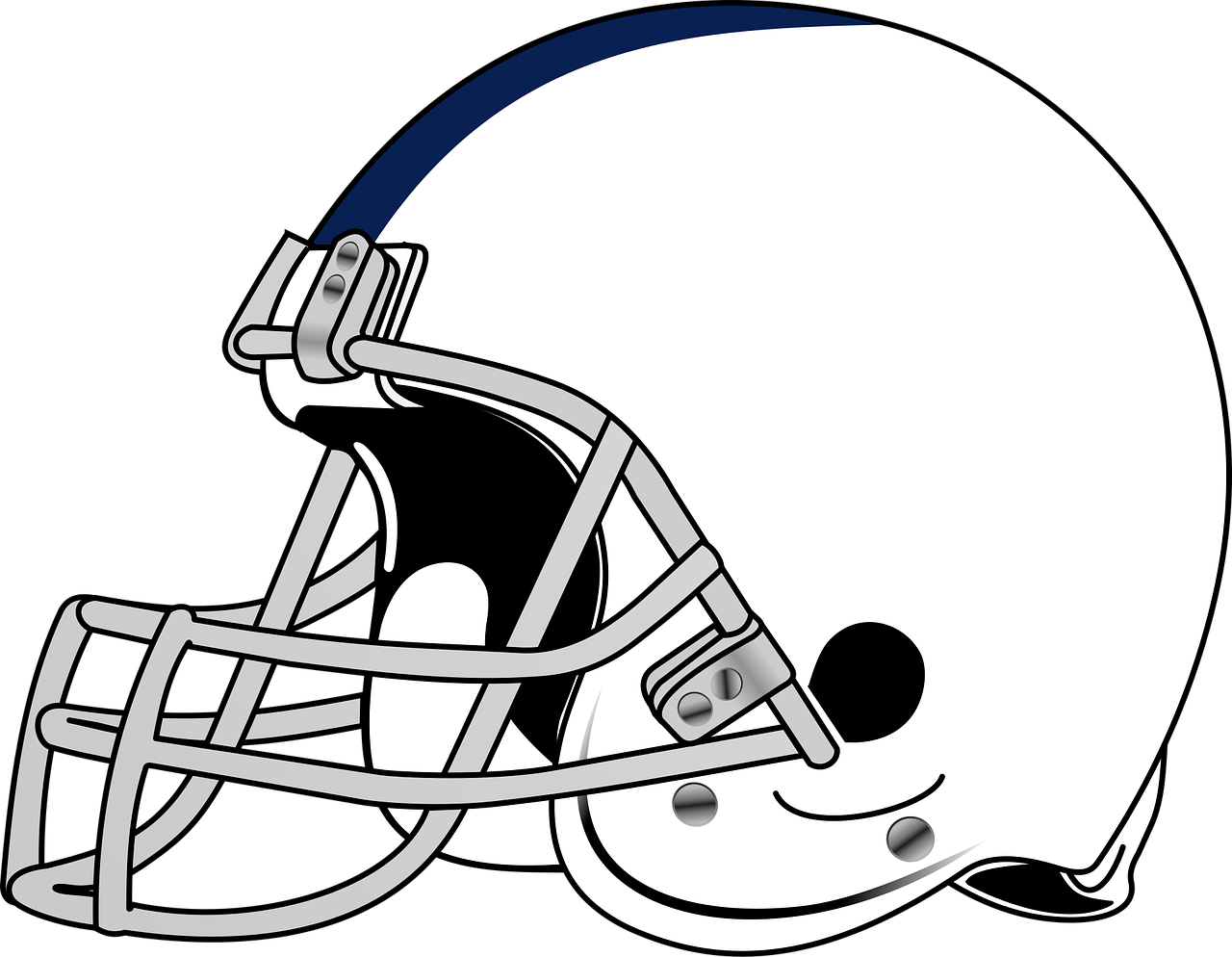 Football Helmet Template Free Printable