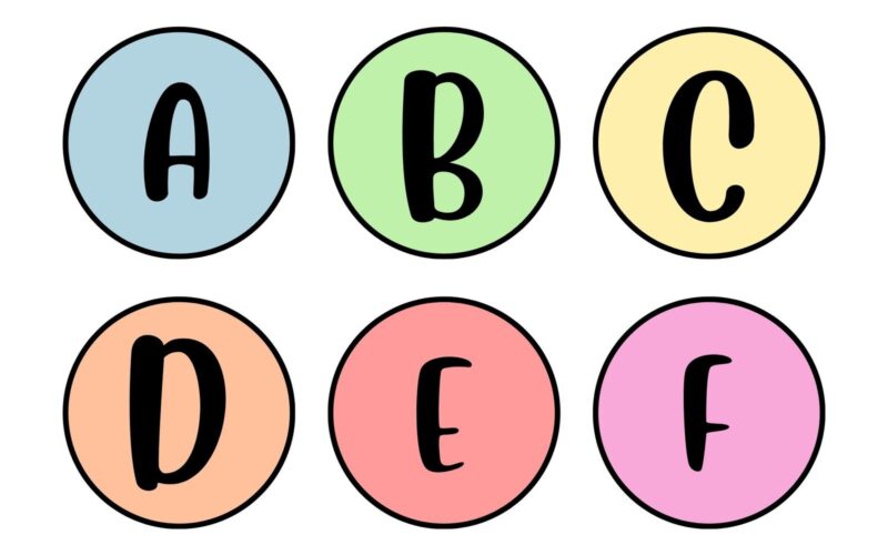 Free And Customizable Alphabet Templates Canva