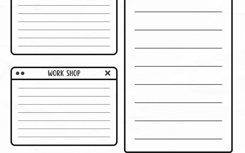 Free And Customizable Notes Templates