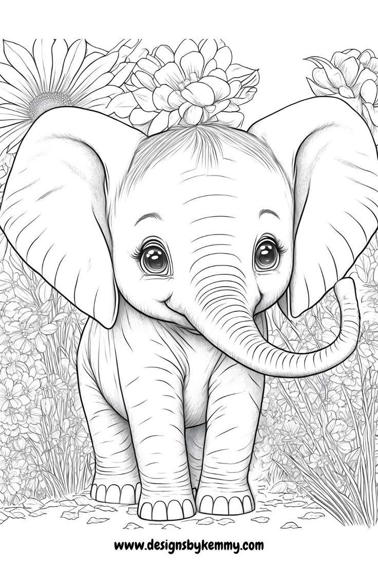 Free Animal Coloring Page Designs By Kemmy