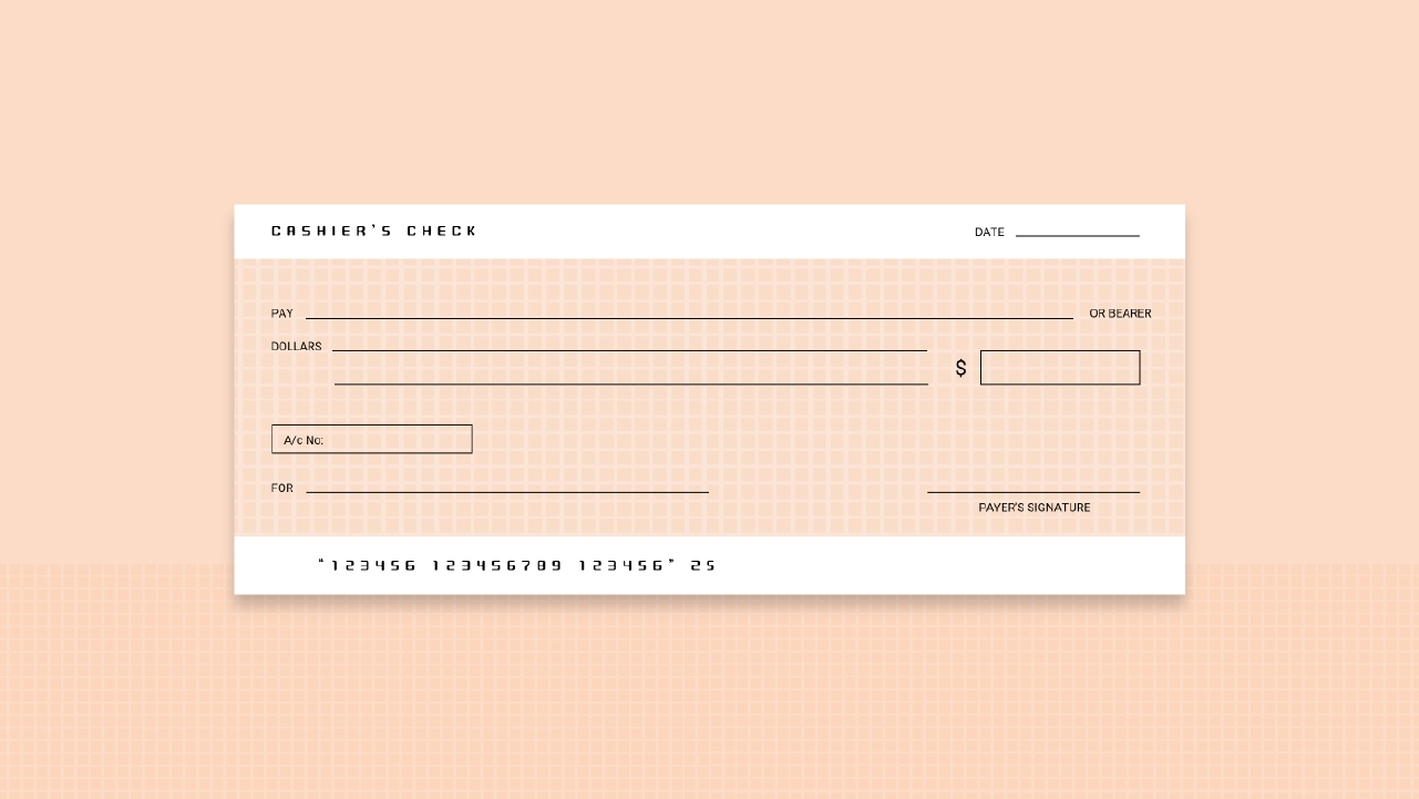 Free Blank Cheque Template PowerPoint Google Slides