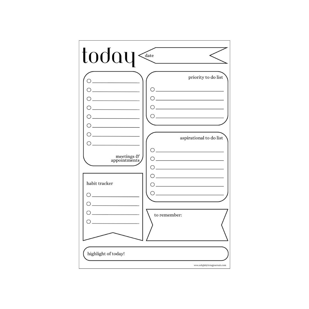 free printable journal sheets