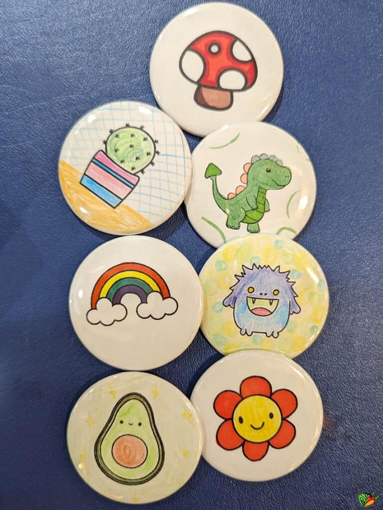 free printable button templates