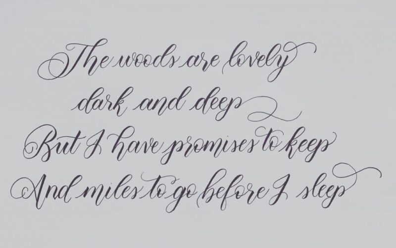 Free Calligraphy Printable Practice Sheets Blue Skies Lettering