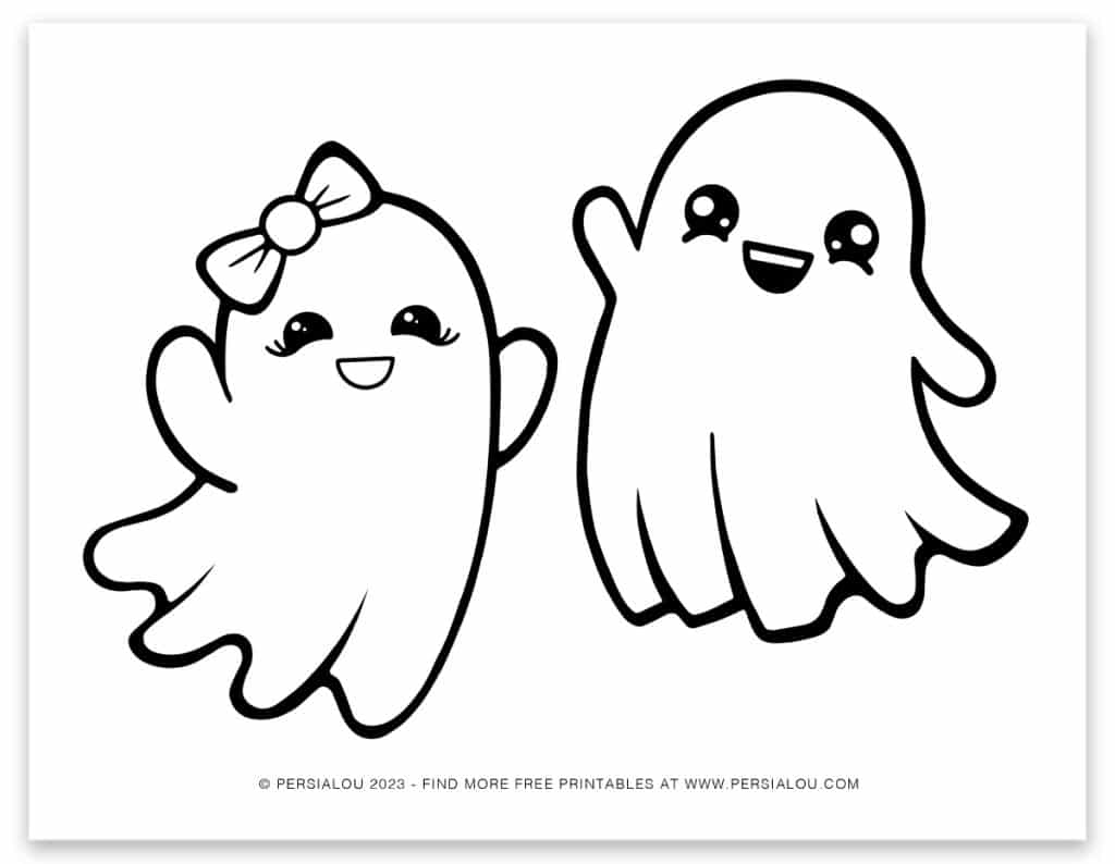 ghost template printable pdf