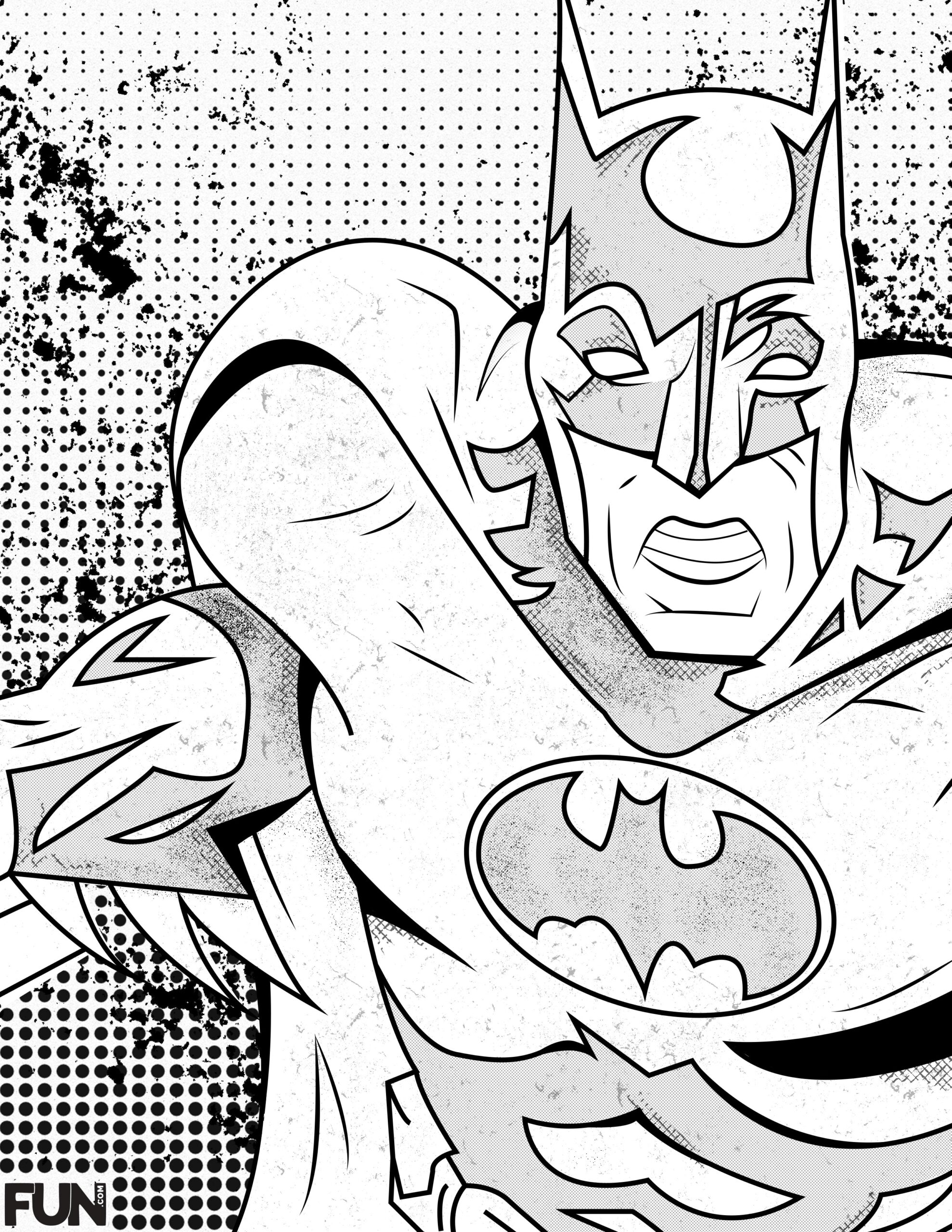 batman coloring pages printable