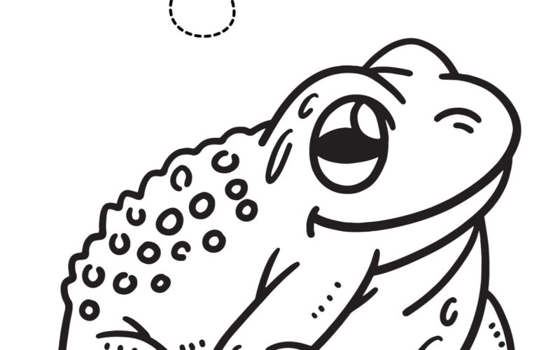 Free Frog Coloring Pages To Print Crafty Morning