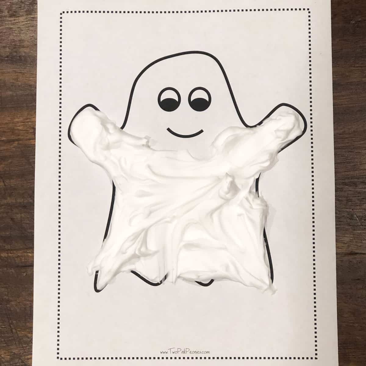 ghost printable template