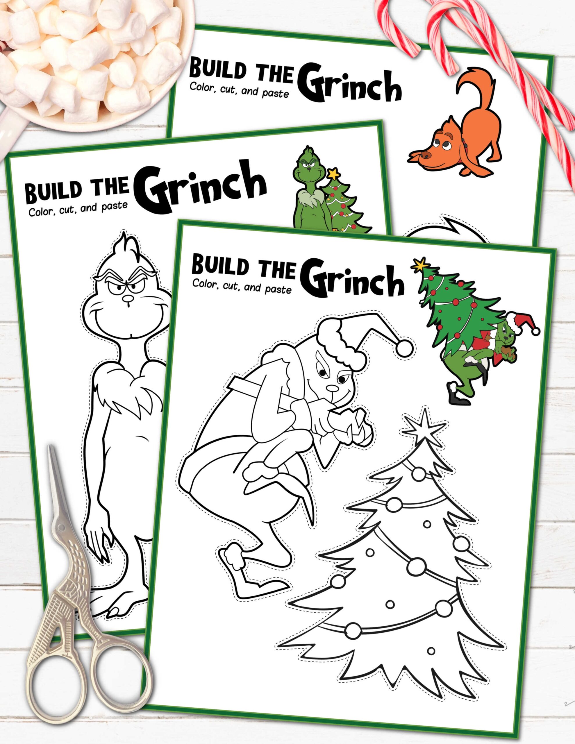 free printable grinch template