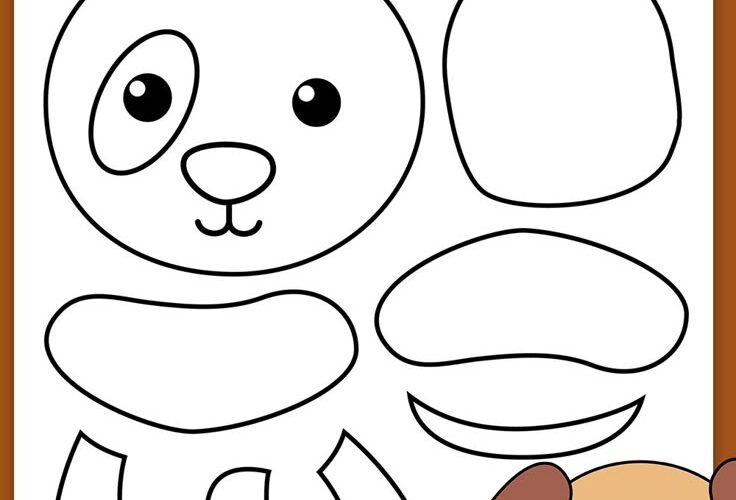 Free Kids Printable Build A Puppy Activity For Kids Mrs Merry