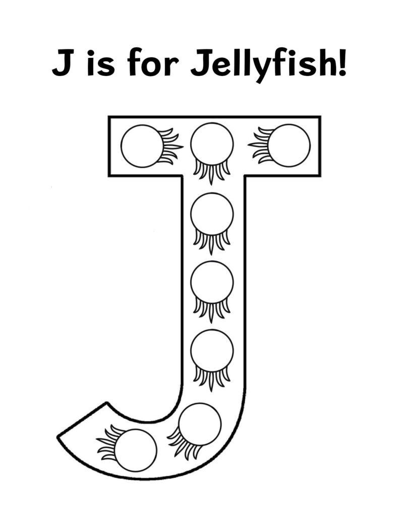 FREE Letter J Worksheets For Preschool The Hollydog Blog