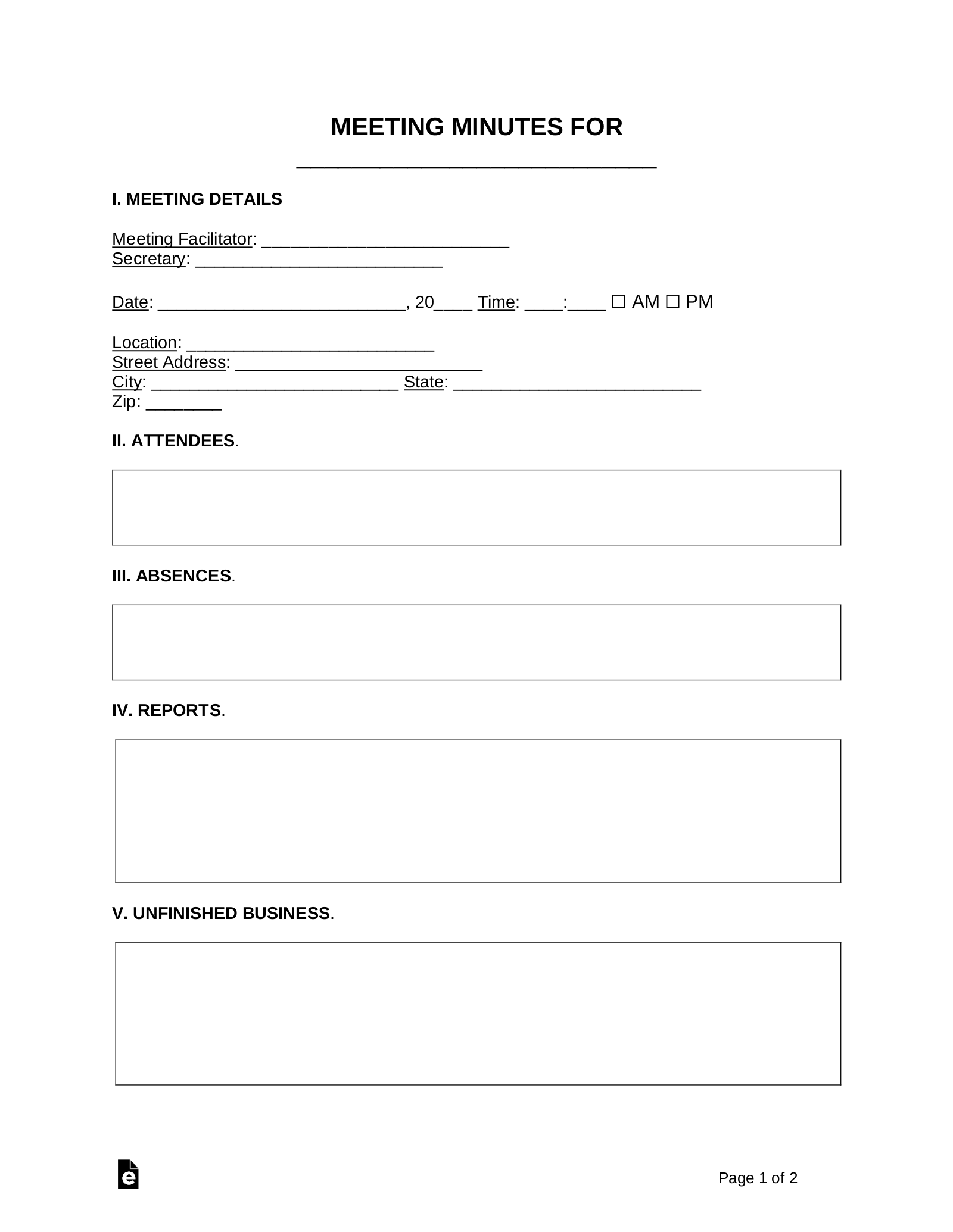 printable meeting notes template printable meeting notes template