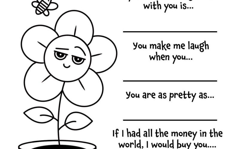 Free Mother s Day Printables And Mother s Day Craft For Preschool The Hollydog Blog