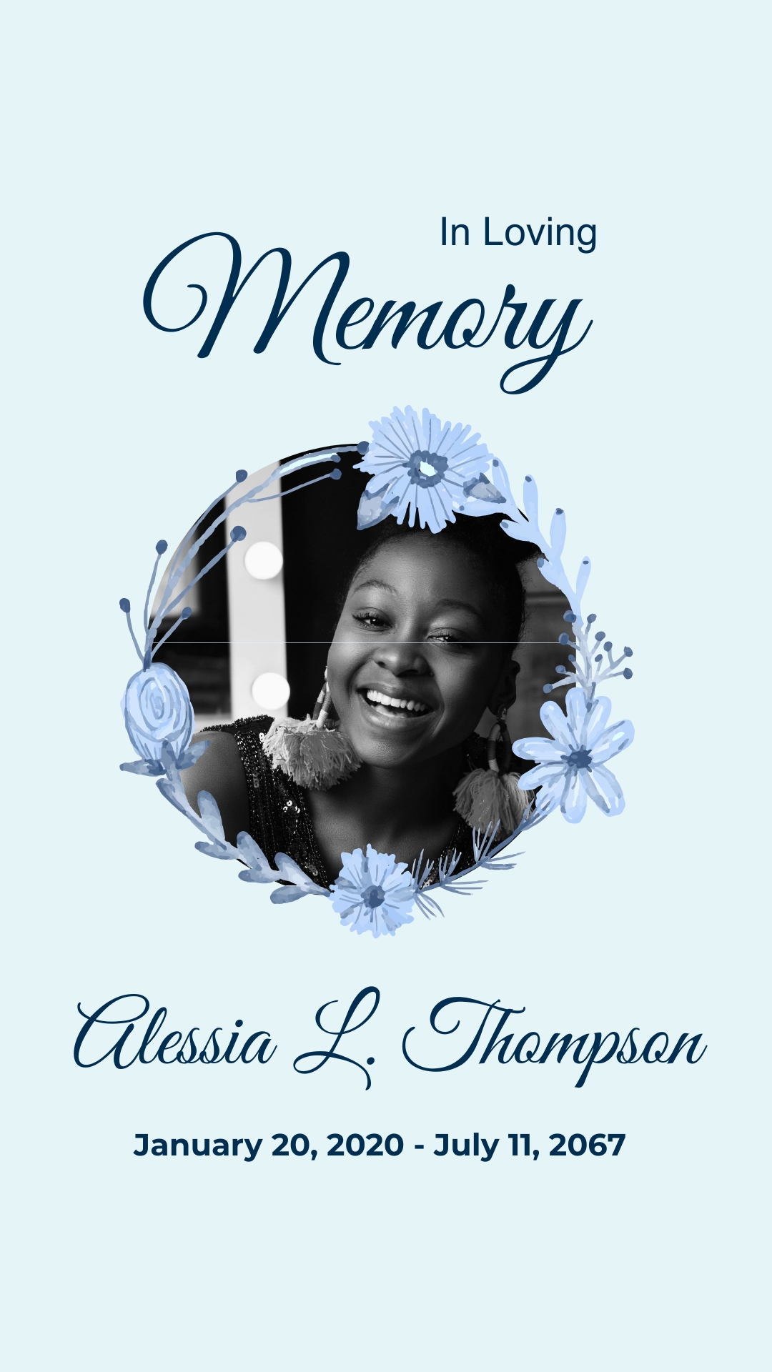 Free Obituary Templates Editable And Printable Free Obituary Templates Editable And Printable