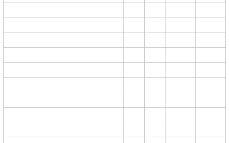 Free PDF Inventory Sheets Templates Editable Printable