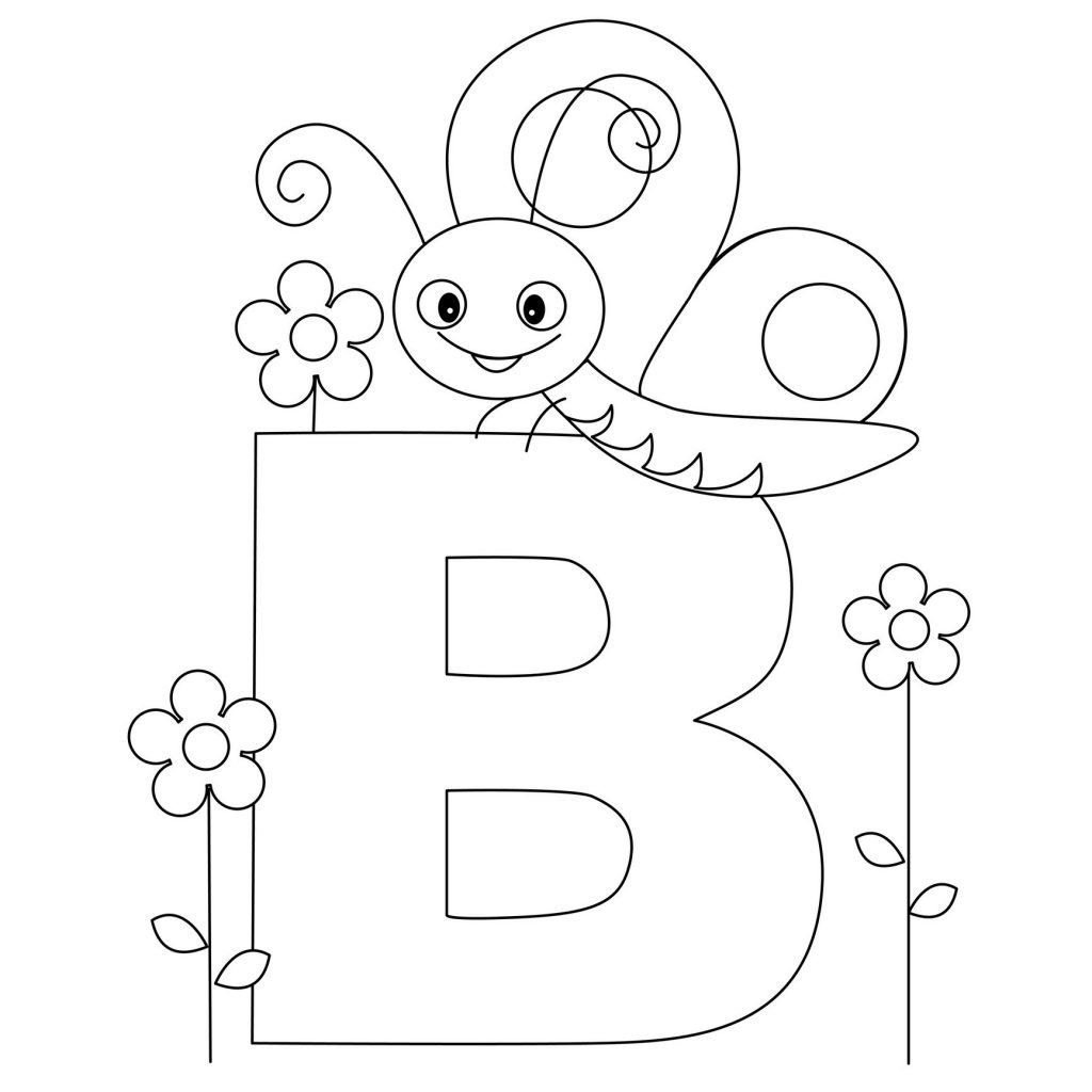 free printable abc coloring pages