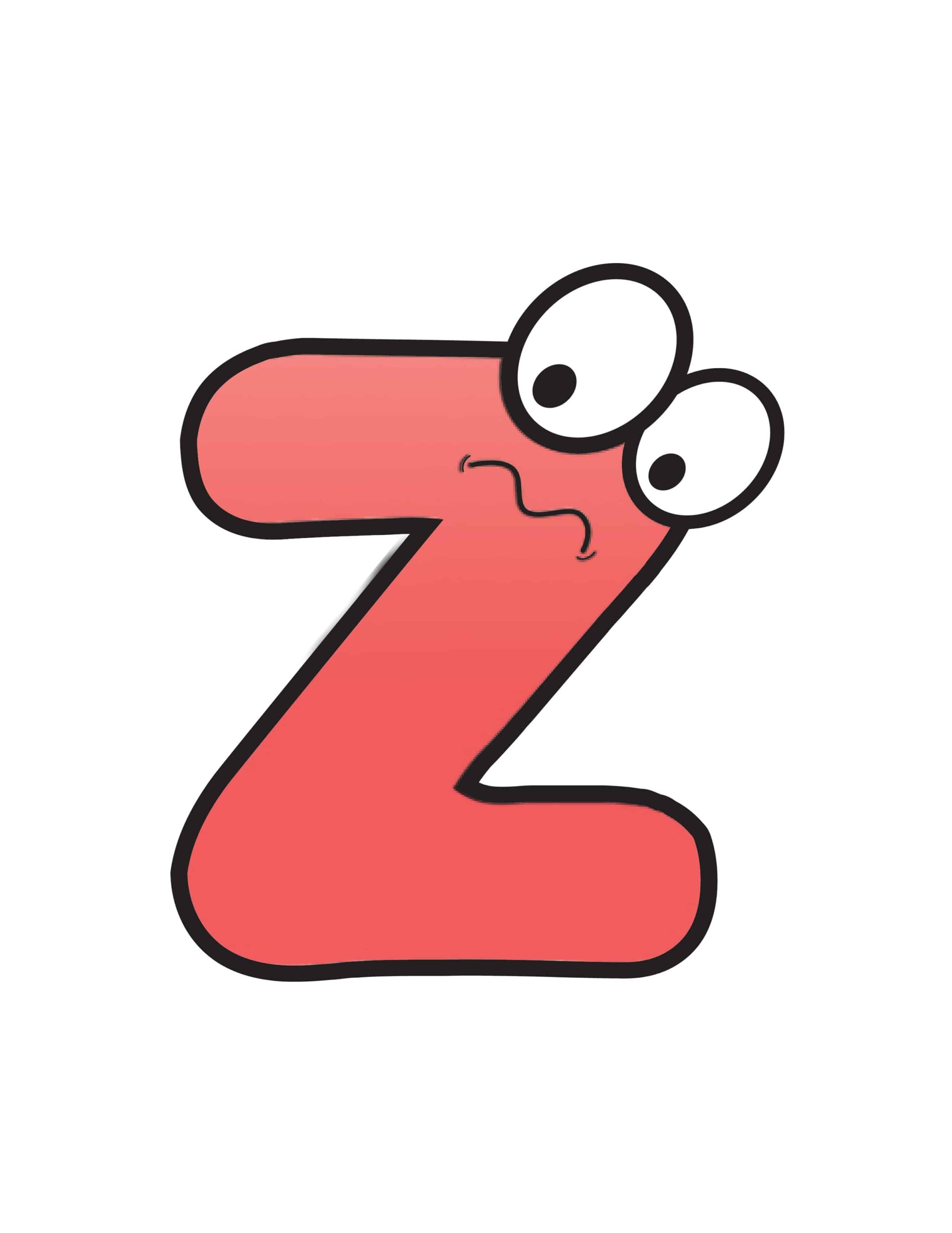 letter z printable