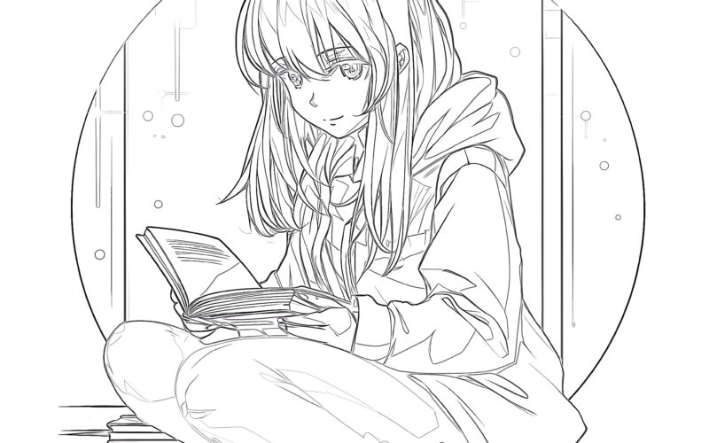 Free Printable Anime Coloring Sheets Coloring Pages Mimi Panda