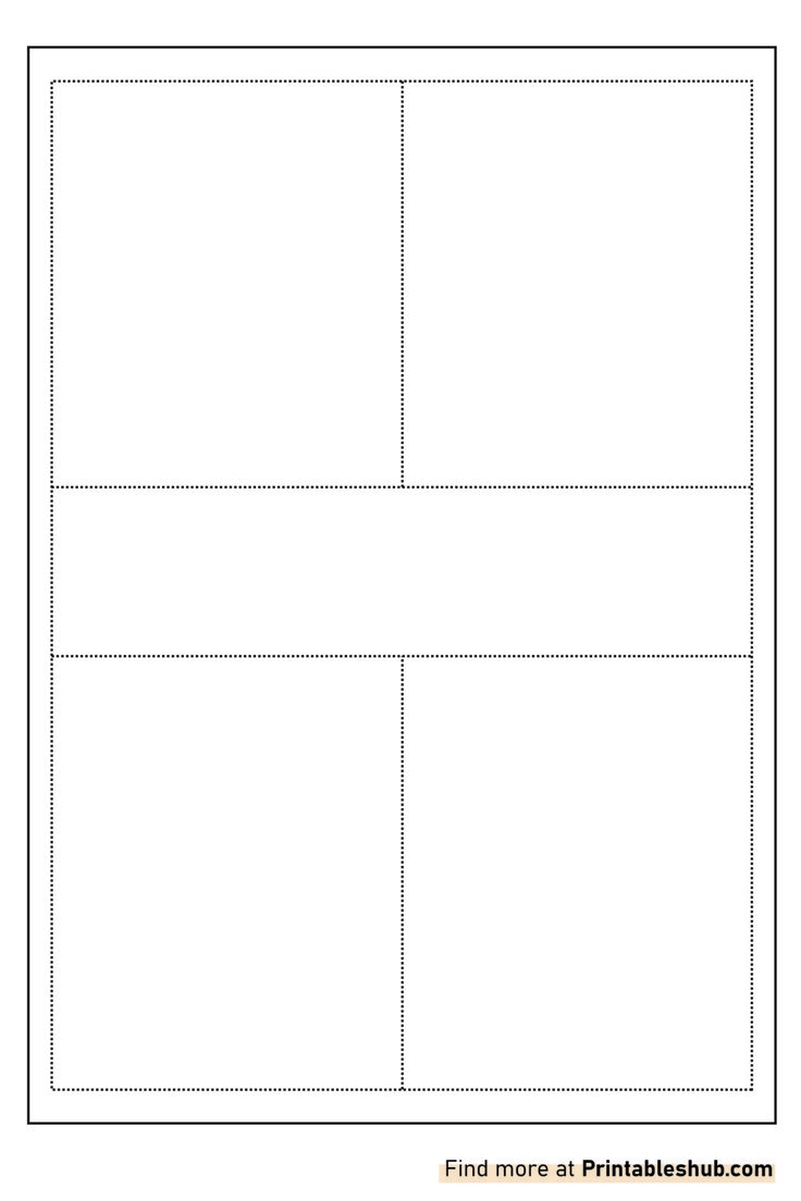 Free Printable Blank One Pager Templates PDF Included Free Printable Blank One Pager Templates PDF Included