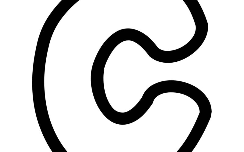 Free Printable Bubble Letter Stencils Bubble Letter C