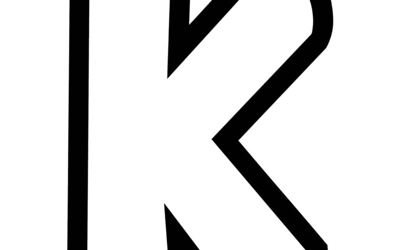 Free Printable Bubble Letter Stencils Bubble Letter K