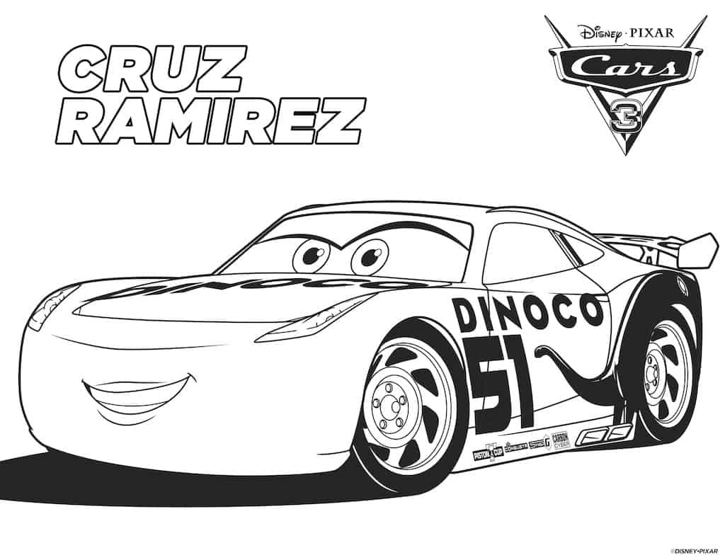 Free Printable Cars Coloring Pages And Bookmark Any Tots