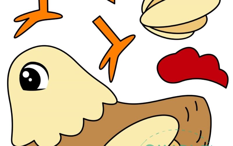 Free Printable Chicken Template