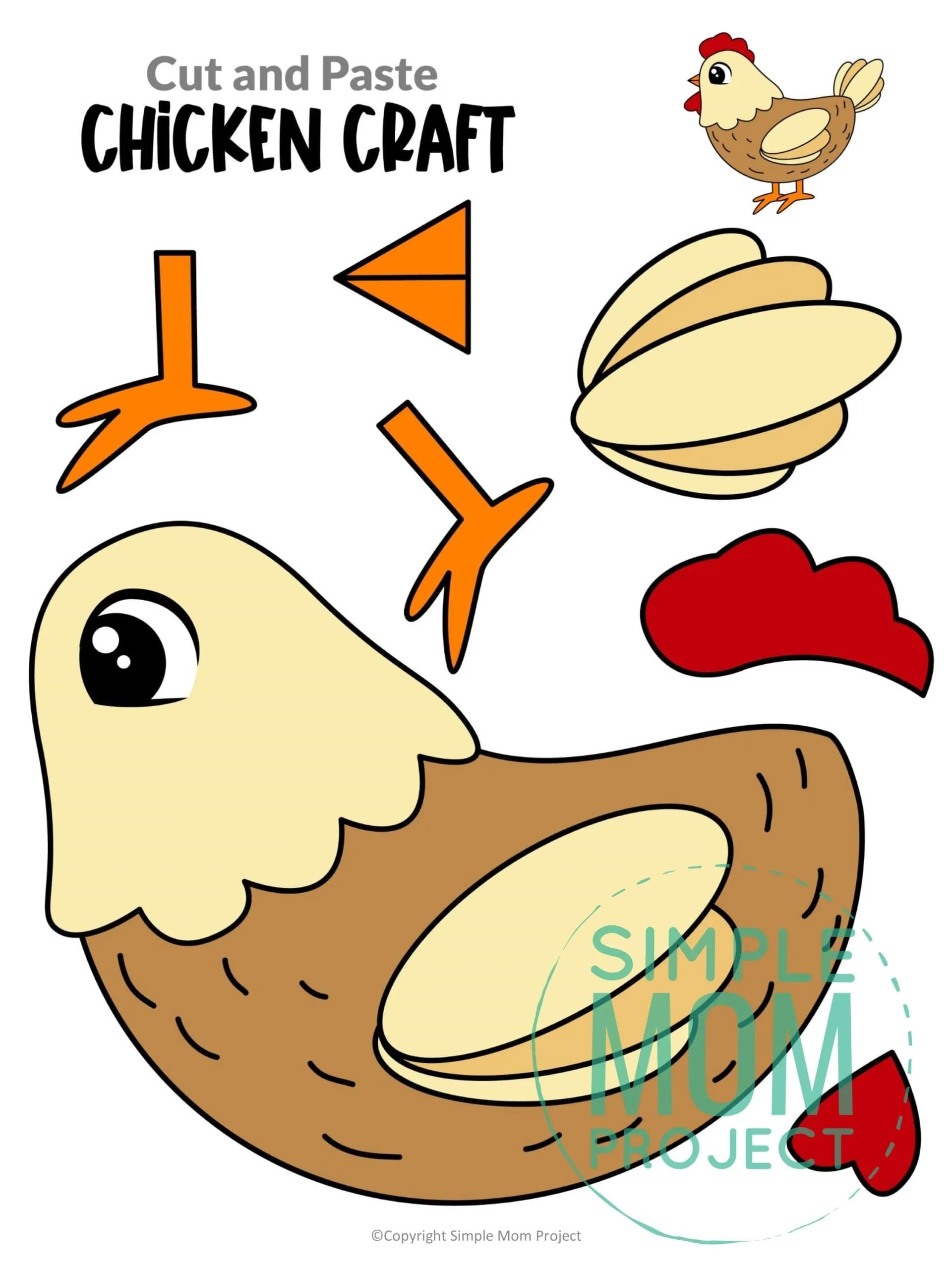 Free Printable Chicken Template