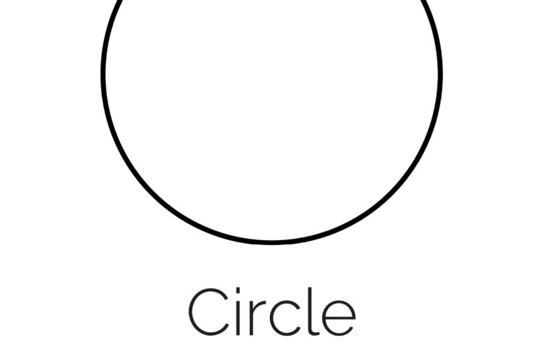 Free Printable Circle Shape
