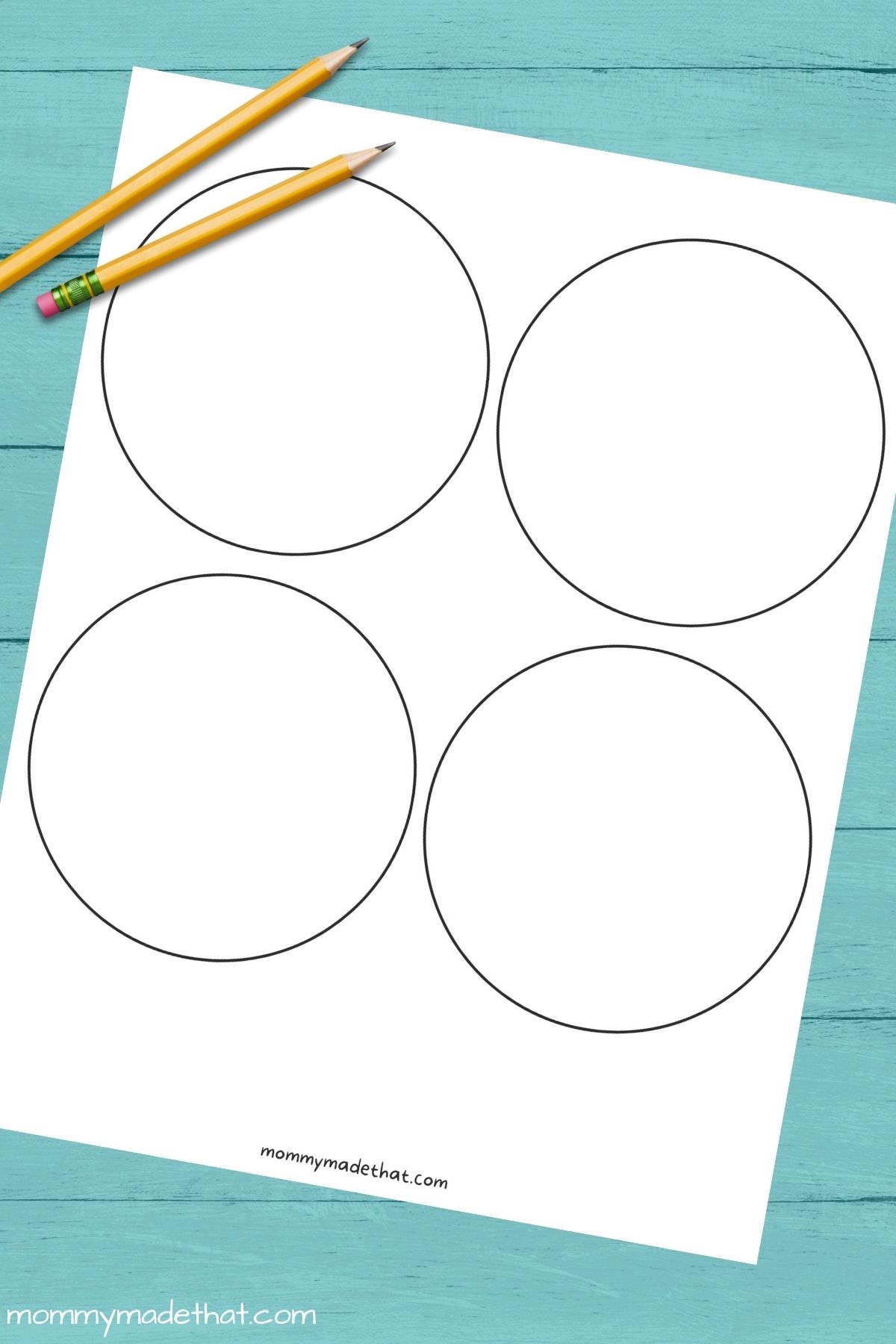 circle template printable