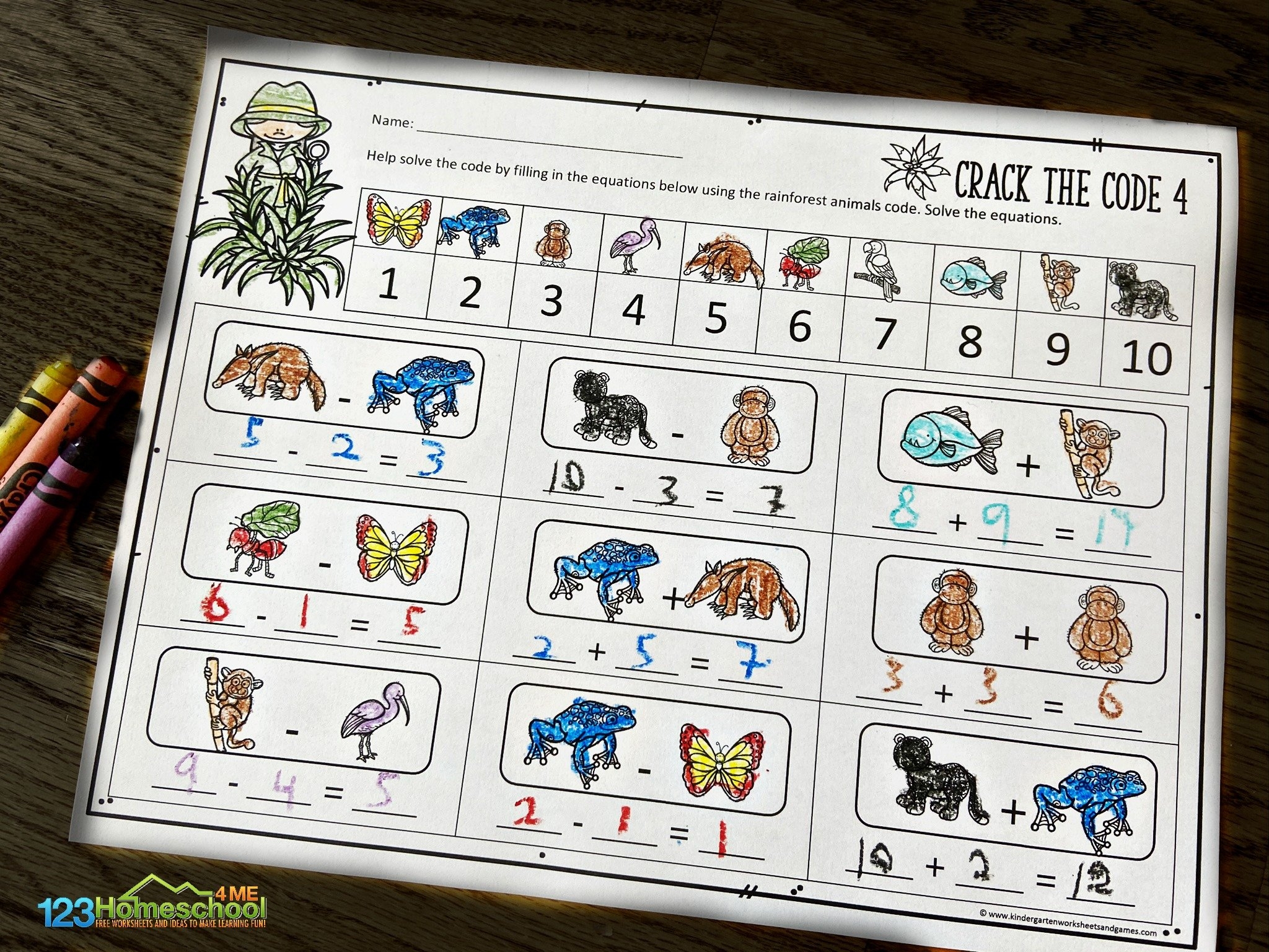 free printable addition sheets