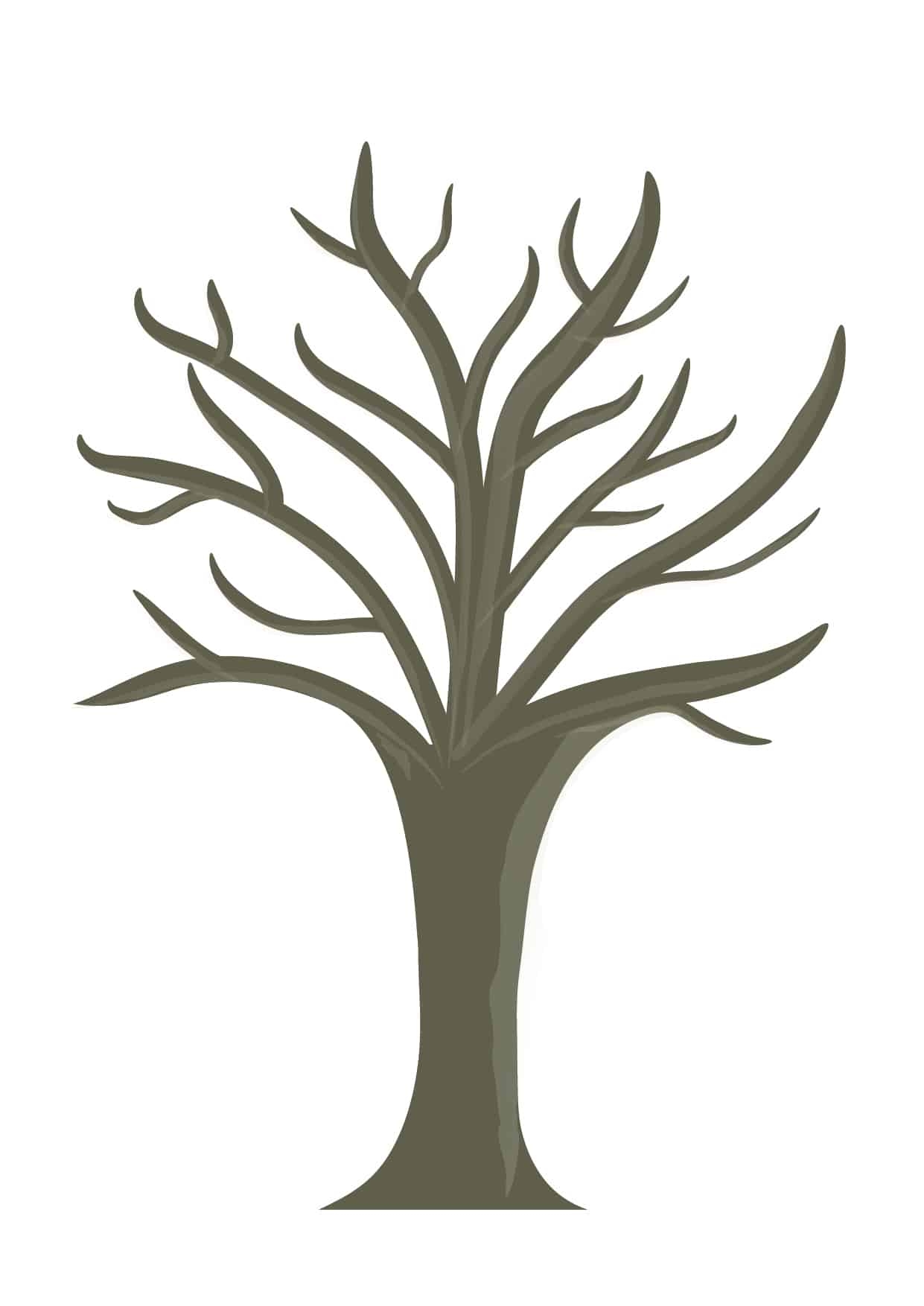 Free Printable Fall Leaf And Tree Templates Emma Owl