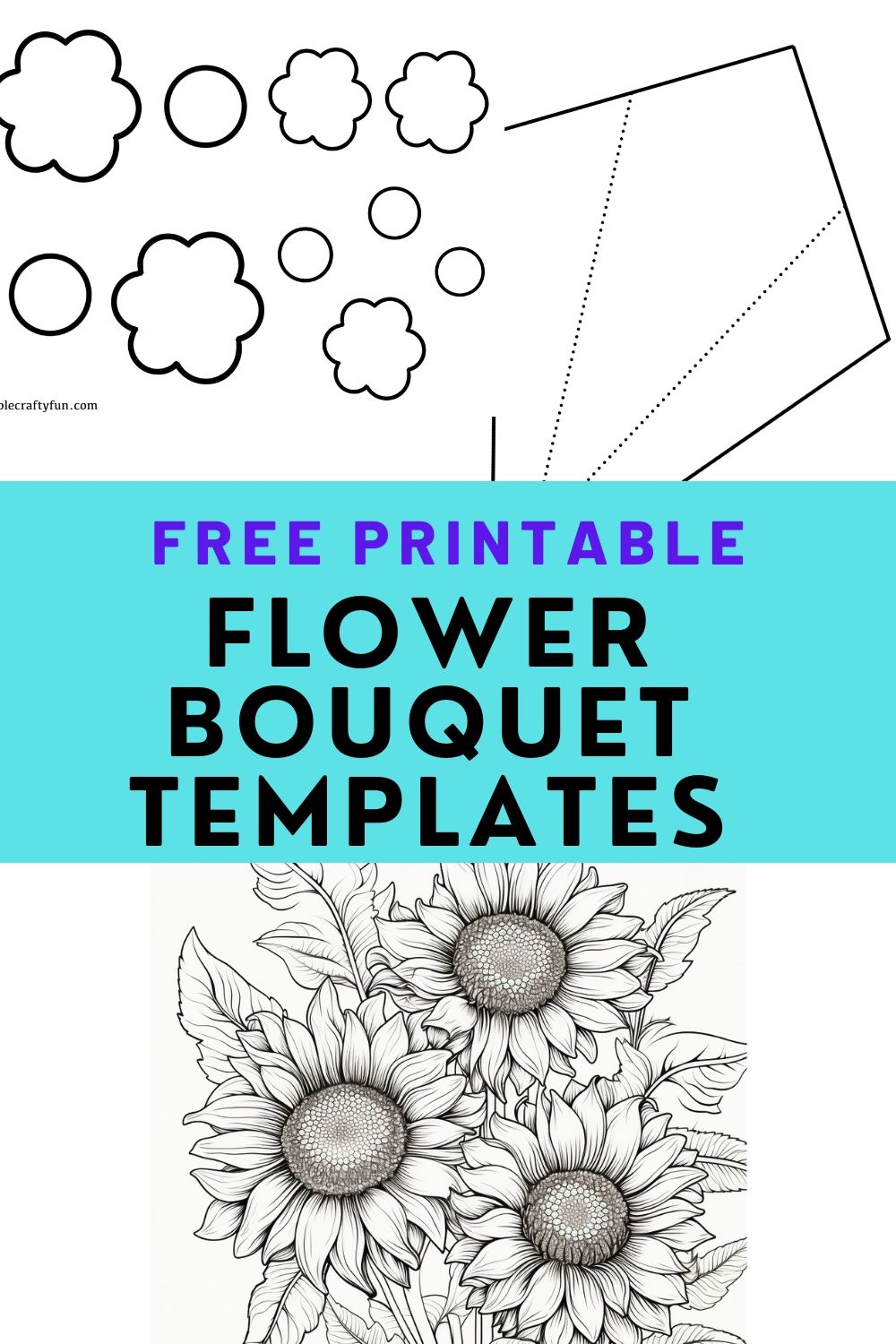 printable flower template printable flower template