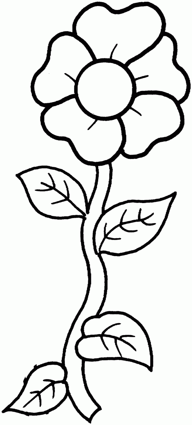Free Printable Flower Stem Template Printable Party Favors