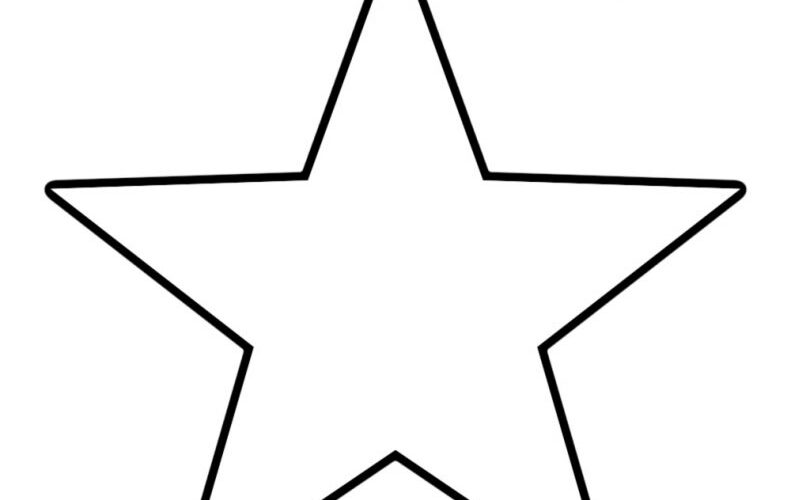 Free Printable Heart Stencils Star Templates What Mommy Does