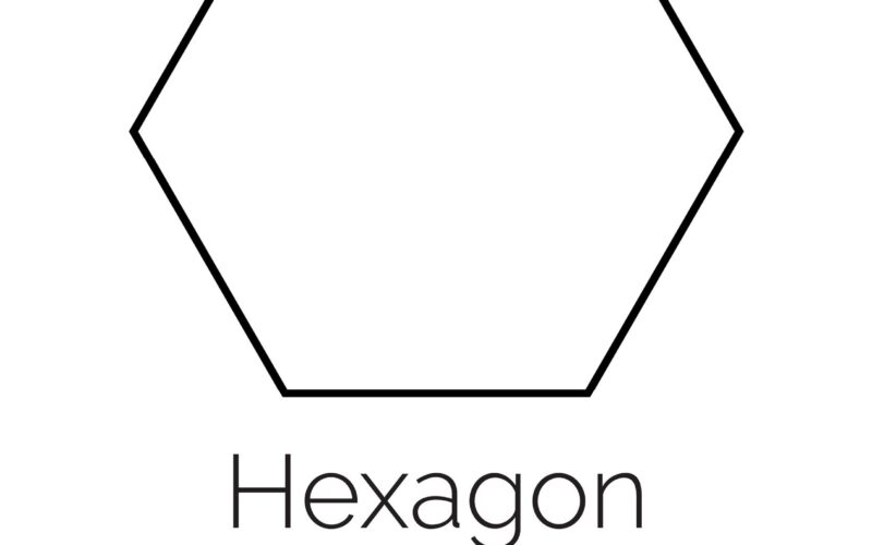 Free Printable Hexagon Shape