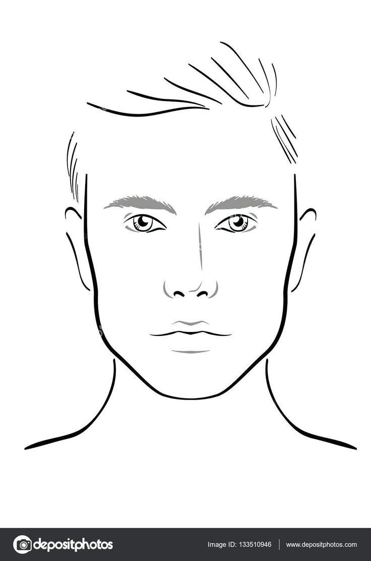 printable makeup face template printable makeup face template