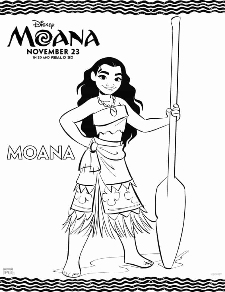 printable coloring pages moana printable coloring pages moana