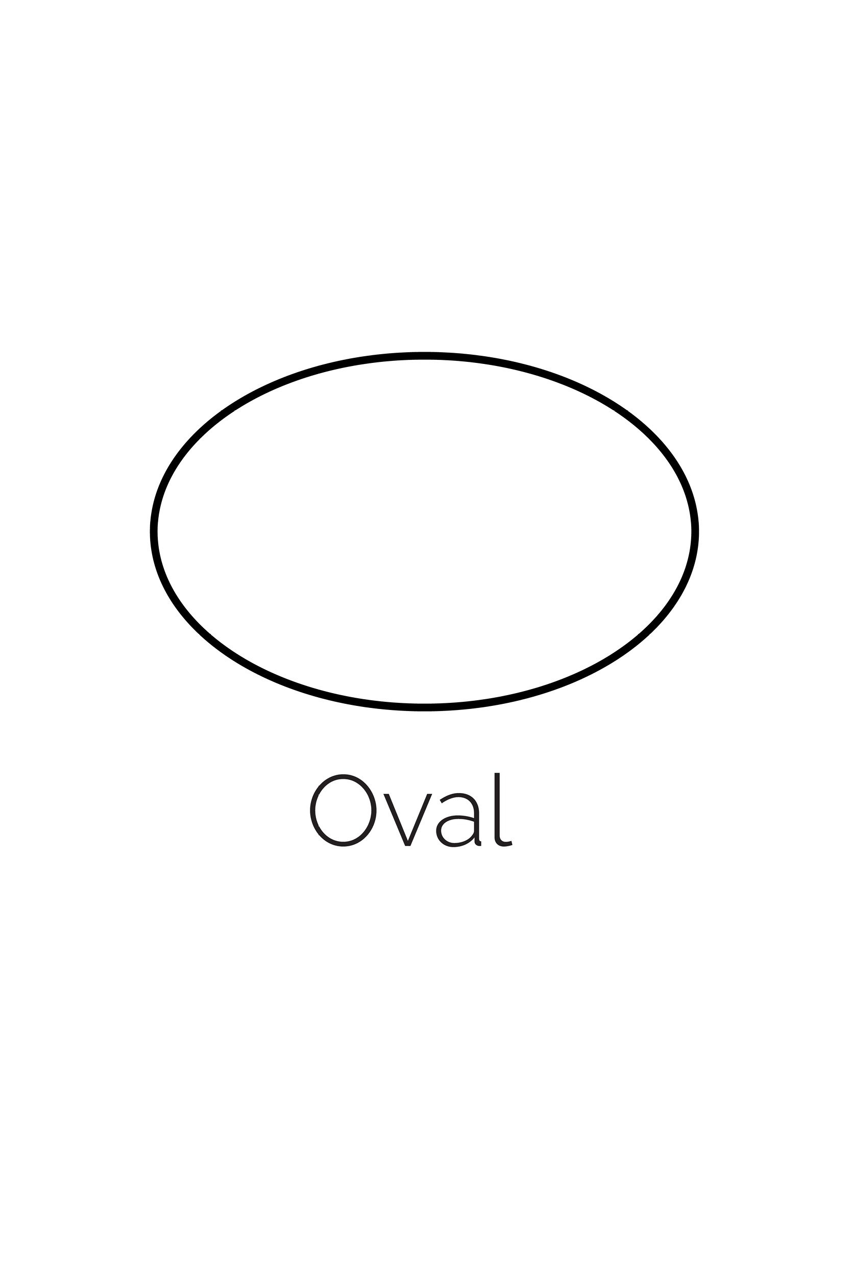 Free Printable Oval Shape Free Printable Oval Shape
