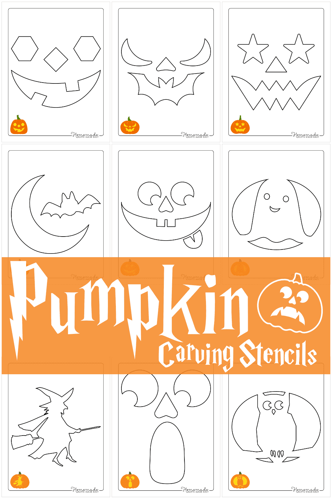pumpkin template free printable
