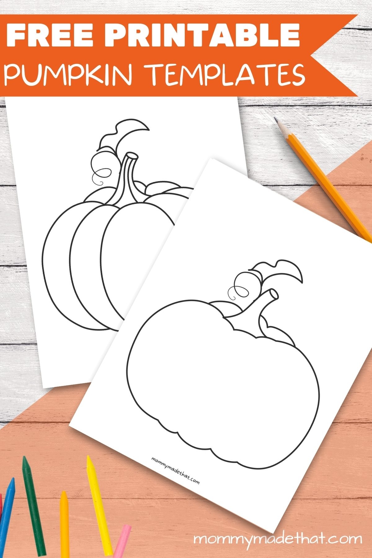 large pumpkin template free printable